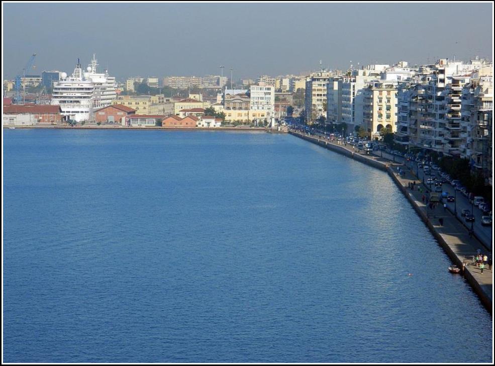 Grécko, Solún z Bielej veže - Greece,Thessaloniki from White tower 201