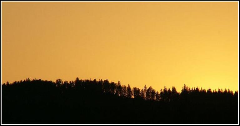 Západ slnka nad Bukovinou - Sunset over Bukovina 2006