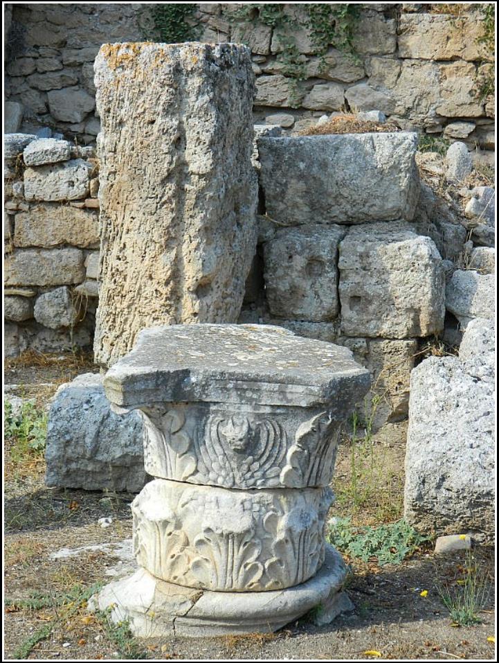 Grécko, antický Korint - Greece, ancient Corinth 2014