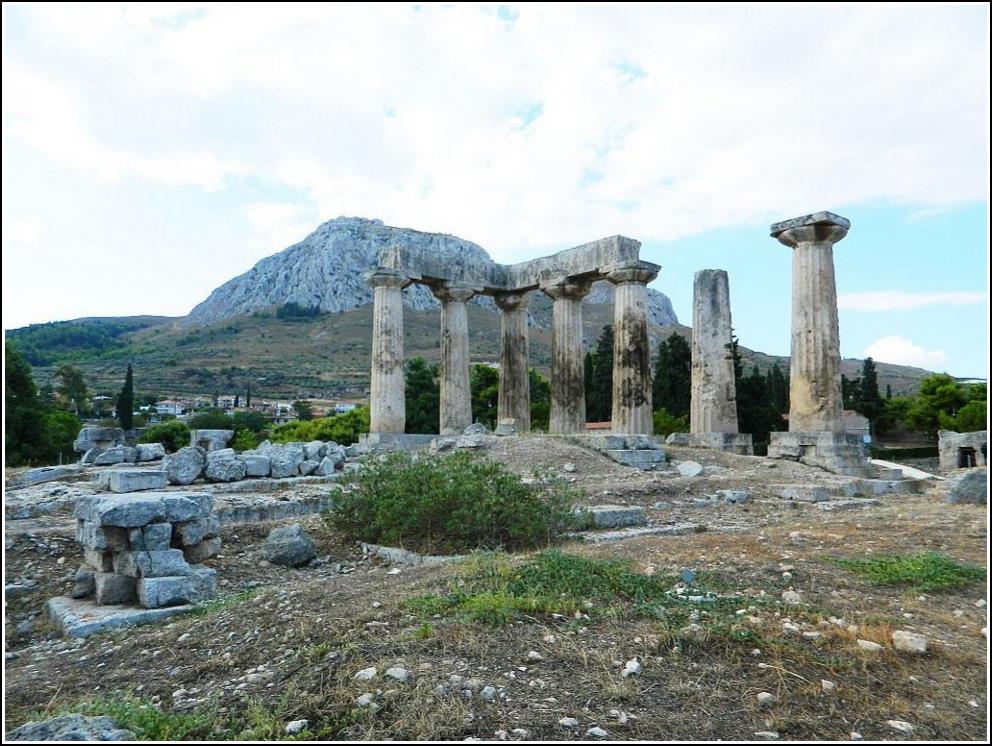 Grécko, antický Korint - Greece, ancient Corinth 2014