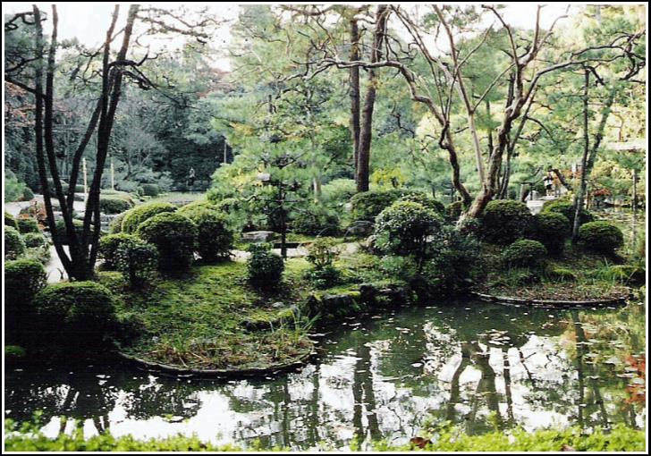 Japonsko, Kyoto, záhrady - Japan, Kyoto, the gardens 2000