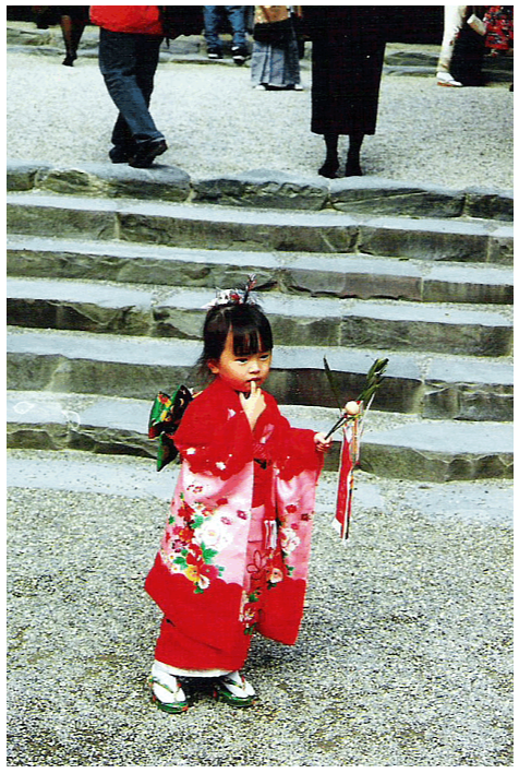 Japonsko,novembrový sviatok detí v Nagoyi - Japan, Nagoya, A november child´s feast day 2000 